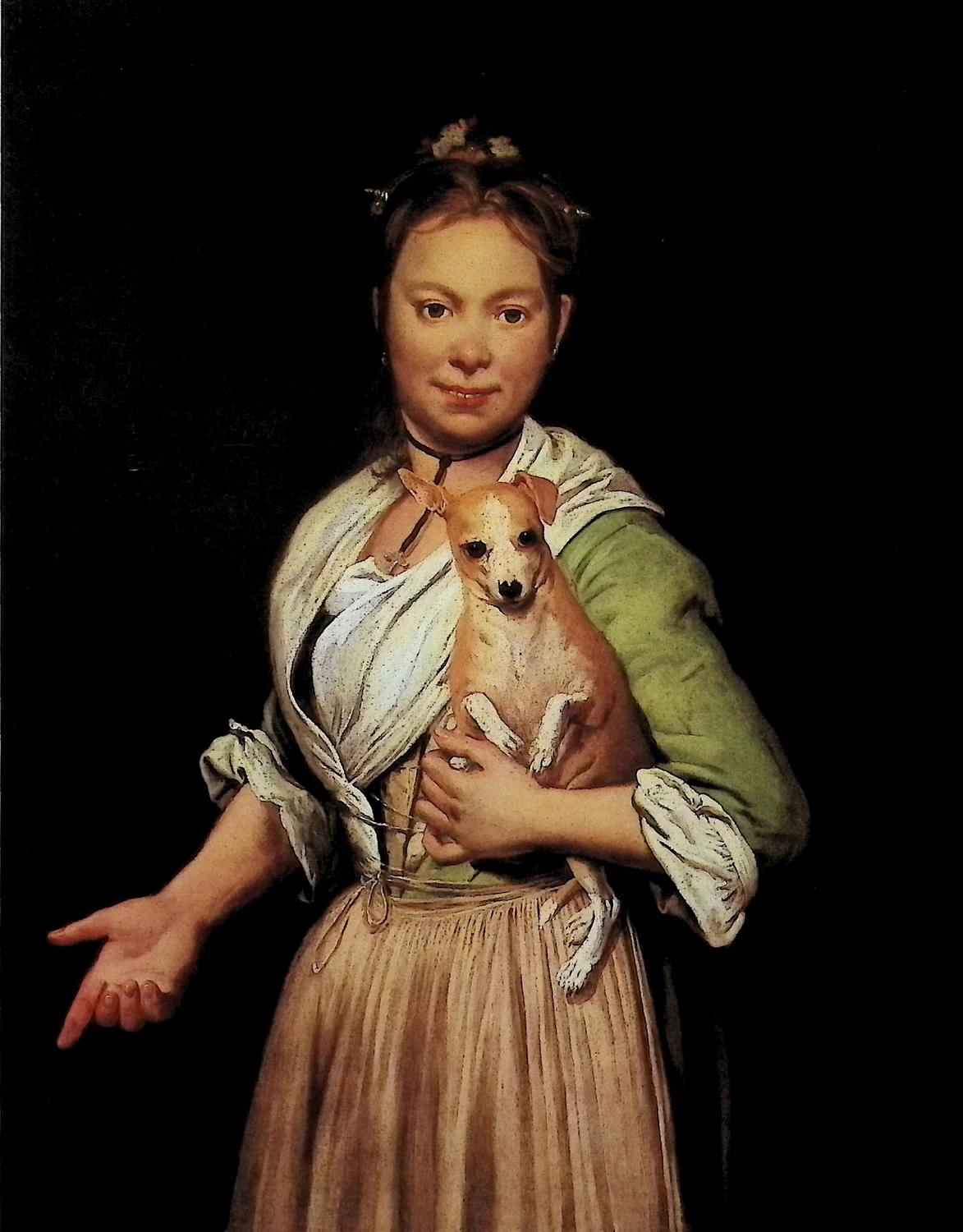 Giacomo Ceruti, il Pitocchetto - Ragazza con cane, Metropolitan Museum of Art, New York